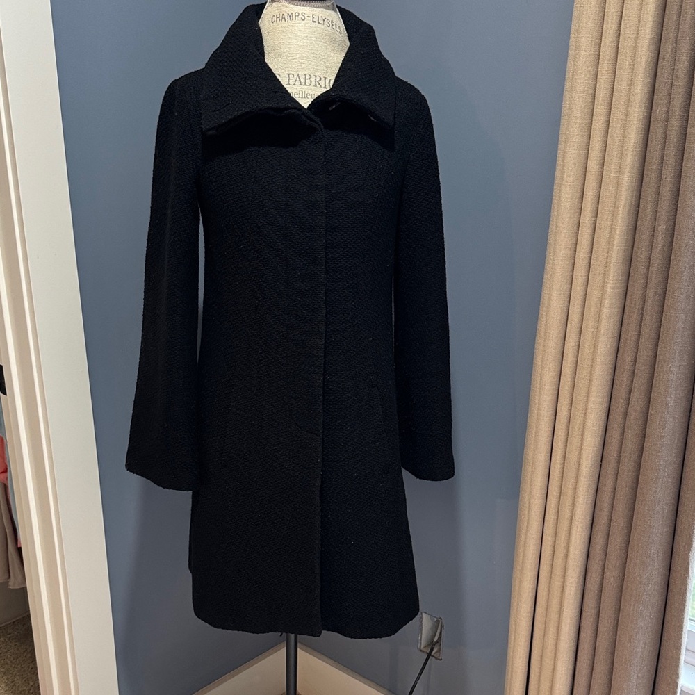 Kensie Black Trench Coat